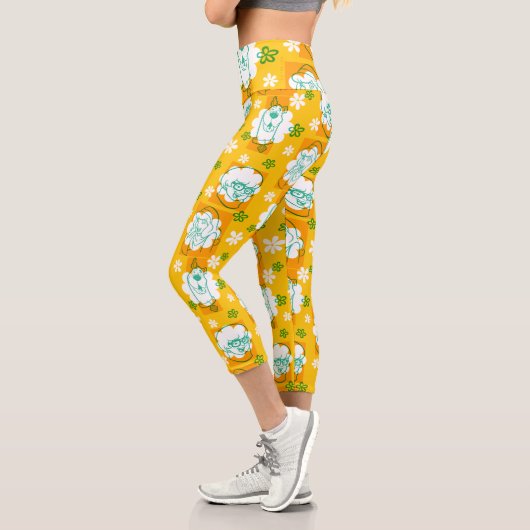 Scooby-Doo | Muster des Musters Capri Leggings (Links)