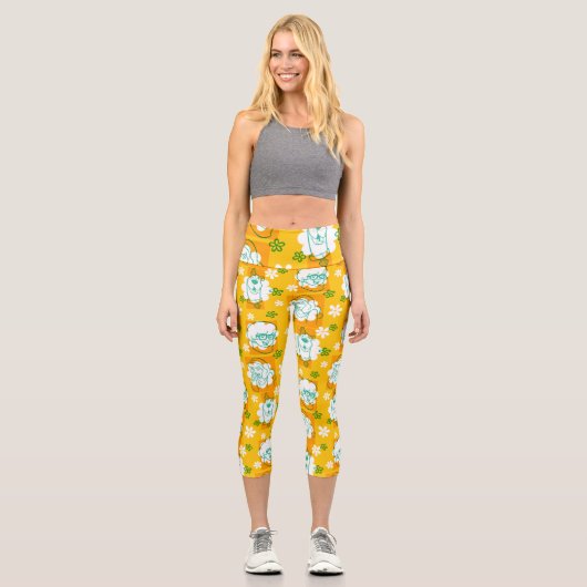 Scooby-Doo | Muster des Musters Capri Leggings (Vorderseite)