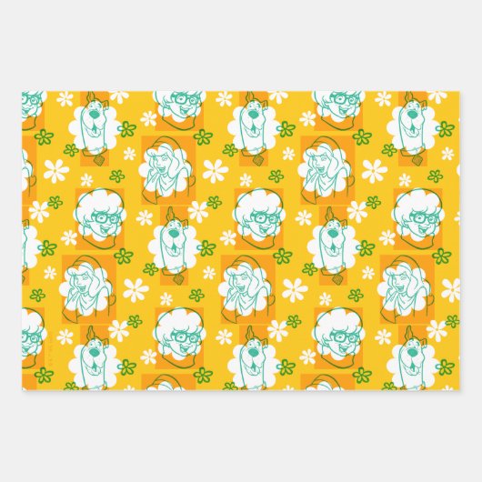 Scooby-Doo | Muster des Musters Geschenkpapier Set (Vorderseite 3)