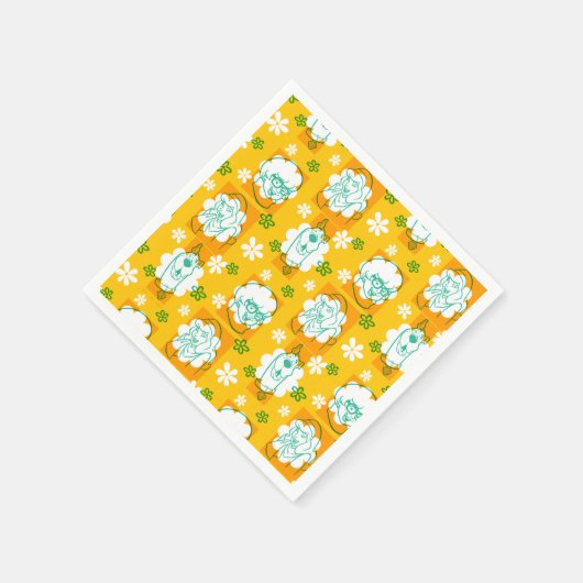 Scooby-Doo | Muster des Musters Serviette (Ecke)