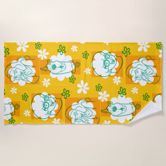 Scooby-Doo | Muster des Musters Strandtuch (Vorderseite)