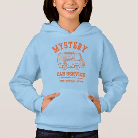 Scooby-Doo "Mystery Car Service" Graphic Hoodie (Vorderseite)