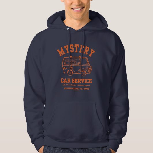 Scooby-Doo "Mystery Car Service" Graphic Hoodie (Vorderseite)