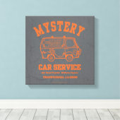 Scooby-Doo "Mystery Car Service" Graphic Leinwanddruck (Insitu (Holzboden))