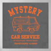 Scooby-Doo "Mystery Car Service" Graphic Poster (Vorne)