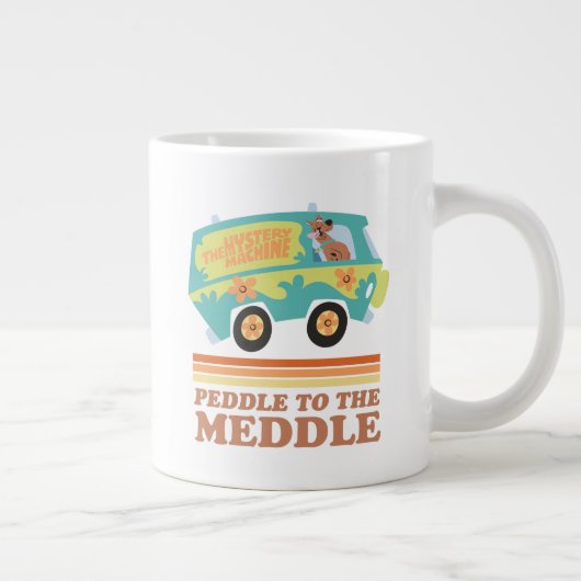 Scooby-Doo Mystery Machine "Peddle to the Meddle" Jumbo-Tasse (Rechts)