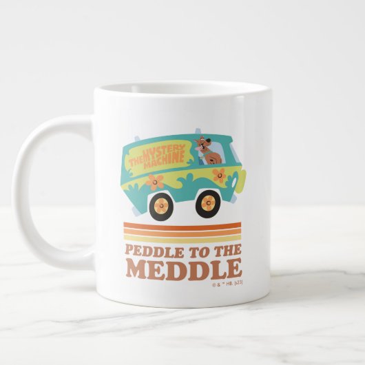Scooby-Doo Mystery Machine "Peddle to the Meddle" Jumbo-Tasse (Links)