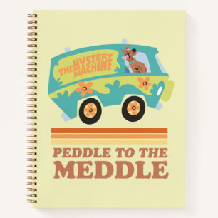 Scooby-Doo Mystery Machine "Peddle to the Meddle" Notizblock