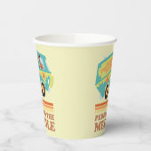 Scooby-Doo Mystery Machine "Peddle to the Meddle" Pappbecher (Links)