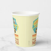 Scooby-Doo Mystery Machine "Peddle to the Meddle" Pappbecher (Rechts)