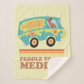 Scooby-Doo Mystery Machine "Peddle to the Meddle" Sherpadecke (Vorderseite)