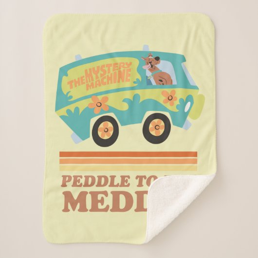 Scooby-Doo Mystery Machine "Peddle to the Meddle" Sherpadecke (Vorderseite)
