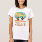 Scooby-Doo Mystery Machine "Peddle to the Meddle" T-Shirt (Vorderseite)