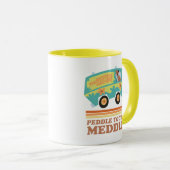 Scooby-Doo Mystery Machine "Peddle to the Meddle" Tasse (VorderseiteRechts)