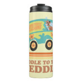 Scooby-Doo Mystery Machine "Peddle to the Meddle" Thermosbecher (Vorderseite)