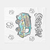 Scooby-Doo | Mystery Machine Sketch Fleecedecke (Vorderseite (Horizontal))