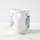 Scooby-Doo | Mystery Machine Sketch Jumbo-Tasse (Rückseite)
