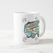 Scooby-Doo | Mystery Machine Sketch Jumbo-Tasse (Vorderseite Rechts)