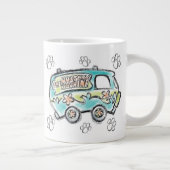 Scooby-Doo | Mystery Machine Sketch Jumbo-Tasse (Rechts)