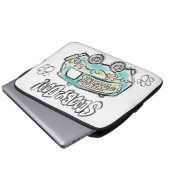 Scooby-Doo | Mystery Machine Sketch Laptopschutzhülle (Vorne Knopf)