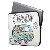 Scooby-Doo | Mystery Machine Sketch Laptopschutzhülle (Vorderseite Links)