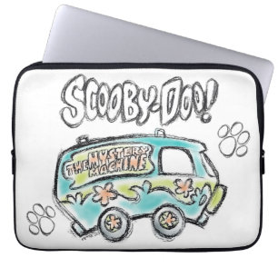 Scooby-Doo   Mystery Machine Sketch Laptopschutzhülle