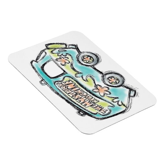 Scooby-Doo | Mystery Machine Sketch Magnet (Rechte Seite)
