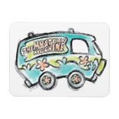 Scooby-Doo | Mystery Machine Sketch Magnet (Horizontal)