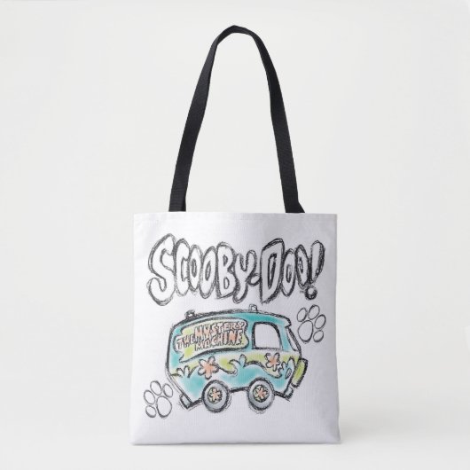 Scooby-Doo | Mystery Machine Sketch Tasche (Vorderseite)