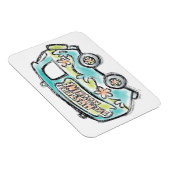 Scooby-Doo | Mystery Machine Skizze Magnet (Rechte Seite)