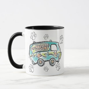 Scooby-Doo Mystery Machine Skizze Tasse