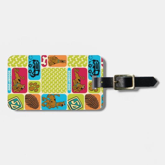 Scooby-Doo-Mystery-Muster Gepäckanhänger (Vorderseite horizontal)