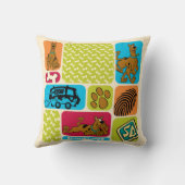 Scooby-Doo-Mystery-Muster Kissen (Rückseite)