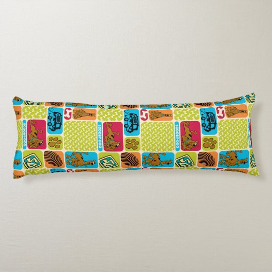 Scooby-Doo-Mystery-Muster Seitenschläferkissen (Rückseite)