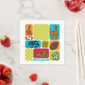 Scooby-Doo-Mystery-Muster Serviette (Beispiel)