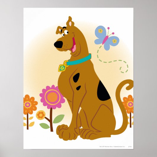 Scooby-Doo nach Butterfly Poster (Vorne)