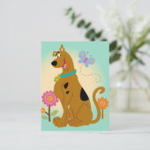 Scooby-Doo nach Butterfly Postkarte (Stehend Vorderseite)