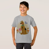 Scooby-Doo nach Butterfly T-Shirt (Vorne ganz)