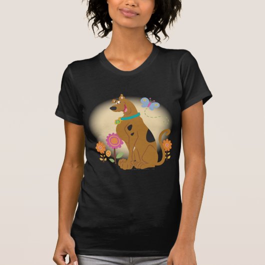 Scooby-Doo nach Butterfly T-Shirt (Vorderseite)