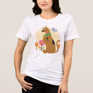 Scooby-Doo nach Butterfly Tri-Blend Shirt