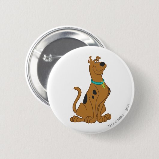 Scooby-Doo Niedlicher als Niedlich Button (Vorne & Hinten)