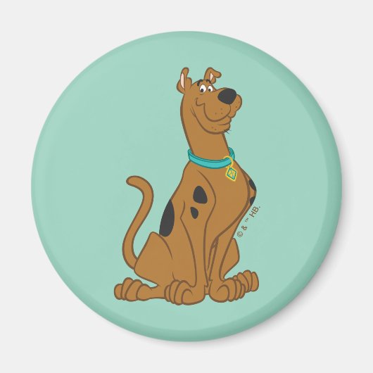 Scooby-Doo Niedlicher als Niedlich Magnet (Vorne)