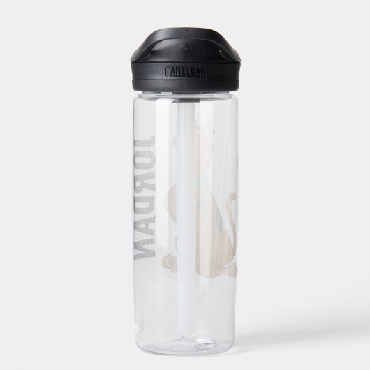 Scooby-Doo Niedlicher als Niedlich | Name hinzufüg Trinkflasche (Rückseite)