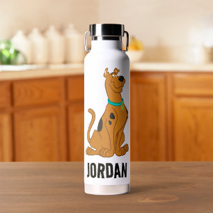 Scooby-Doo Niedlicher als Niedlich   Name hinzufüg Trinkflasche