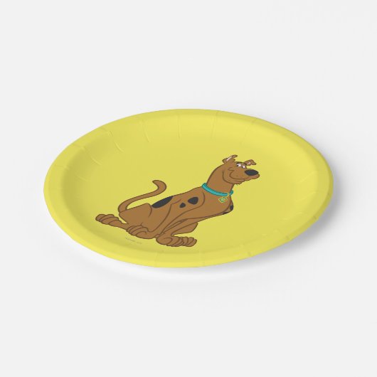 Scooby-Doo Niedlicher als Niedlich Pappteller (Schrägansicht)