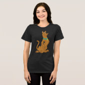 Scooby-Doo Niedlicher als Niedlich Tri-Blend Shirt (Vorderseite voll)