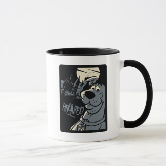 Scooby-Doo Noir Haunted Mansion Graphic Tasse (Rechts)