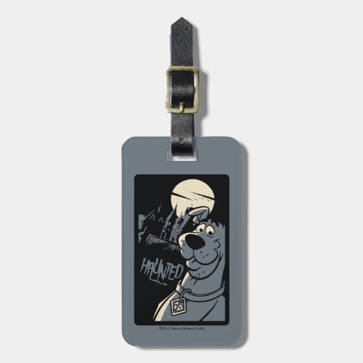 Scooby-Doo Noir Spuk Mansion Graphic Gepäckanhänger (Vorderseite vertikal)