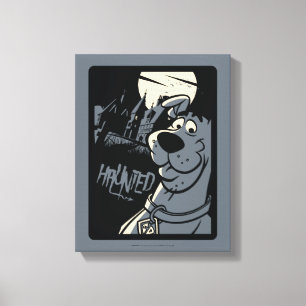 Scooby-Doo Noir Spuk Mansion Graphic Leinwanddruck