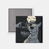 Scooby-Doo Noir Spuk Mansion Graphic Magnet (Vorderseite/Rückseite)